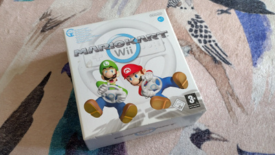 Mario Kart Wii + Wii Wheel CIB, Pal