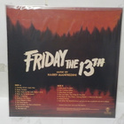 HARRY MANFREDINI - FRIDAY THE 13TH OST EX+/M- LP - pikkukuva 2