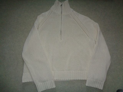 Valkoinen H&M paksu neulepaita XL
