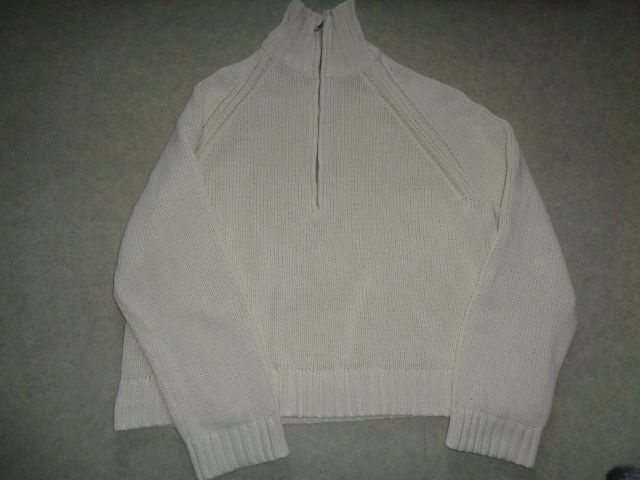 Valkoinen H&M paksu neulepaita XL