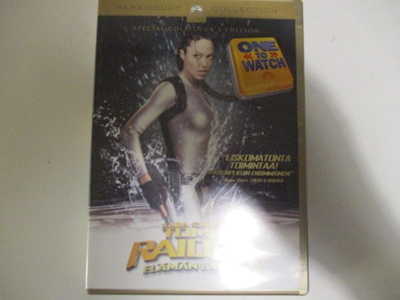 DVD TOMB RAIDER ELÄMÄN LÄHDE