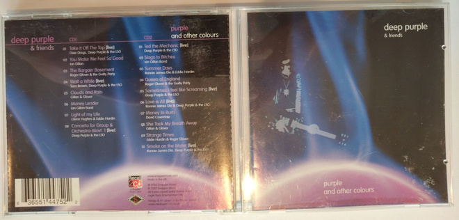 DEEP PURPLE & FRIENDS: PURPLE AND OTHER COLOURS 2cd