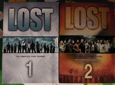 LOST  kaudet 1-5 DVD  Levyt EX- !!  Suomitekstit  15€