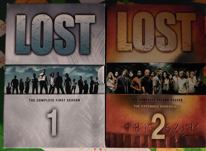 LOST  kaudet 1-5 DVD  Levyt EX- !!  Suomitekstit  15€