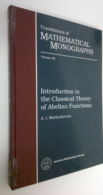 A. I. Markushevich : Introduction to the Classical Theory...