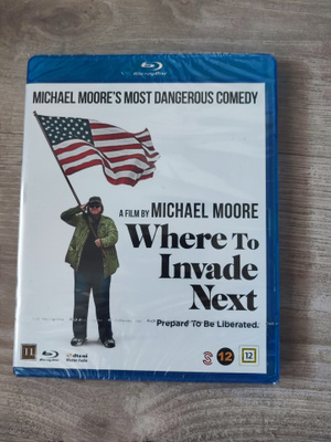 Where To Invade Next UUSI BLU-RAY Michael Moore