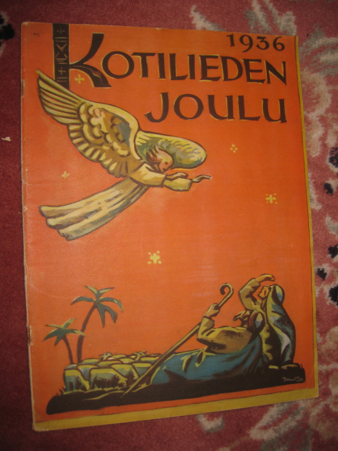 Kotiliesi  joulu 1936 : kansi Martta Wendelin