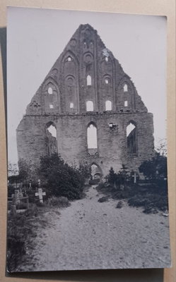 Tallinna, Piritan luostarin rauniot, vkpk, p. 1929 Suomeen