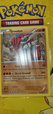 Groudon #84 Pokemon Primal Clash RARE card