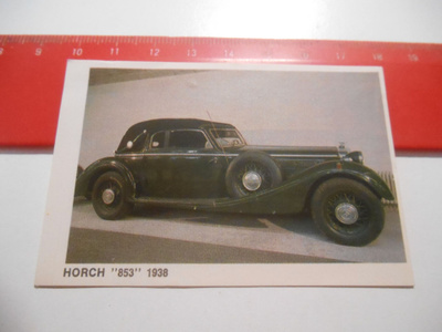 Jenkki Vanhat autot tarrakuvina # Horch 853 1938