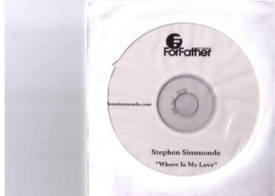 CDS STEPHEN SIMMONDS-WHERE IS MY LOVE