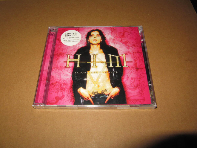 HIM  2-CD Razorblade Romance LIM.ED With Bonus Disc UUSI