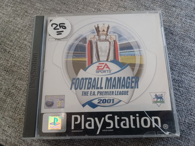 PS1 - FA Premier League Football Manager 2001 (CIB)
