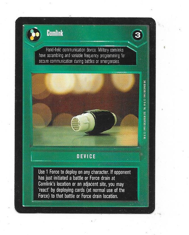 1995 Star Wars CCG #3  Device