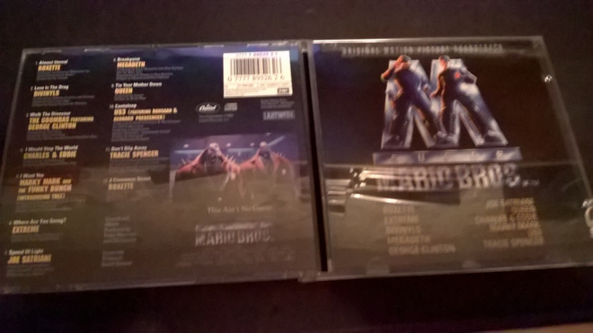 Super Mario Bros & Batman Forever soundtrack (2cd)