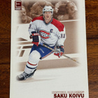 Saku Koivu 2003-04 Pacific Exhibit #174  jumbokortti - pikkukuva 1