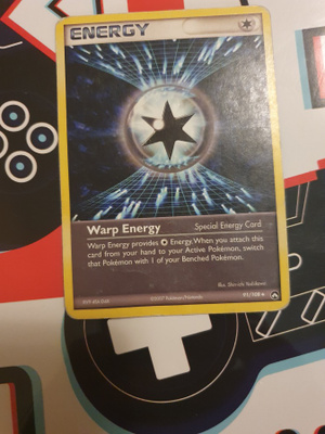 Warp Energy 91/108 Non Holo - EX Power Keepers card