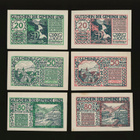 Itävalta Notgeld 2x20, 2x50, 2x80 Heller, Lend 1920 - pikkukuva 1