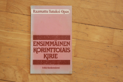 Erkki Koskenniemi ENSIMMÄINEN KORINTTOLAISKIRJE #10