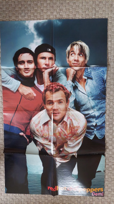 Demi-lehden 9/2002 juliste RHCP / Don Huonot - Orlando Bloom