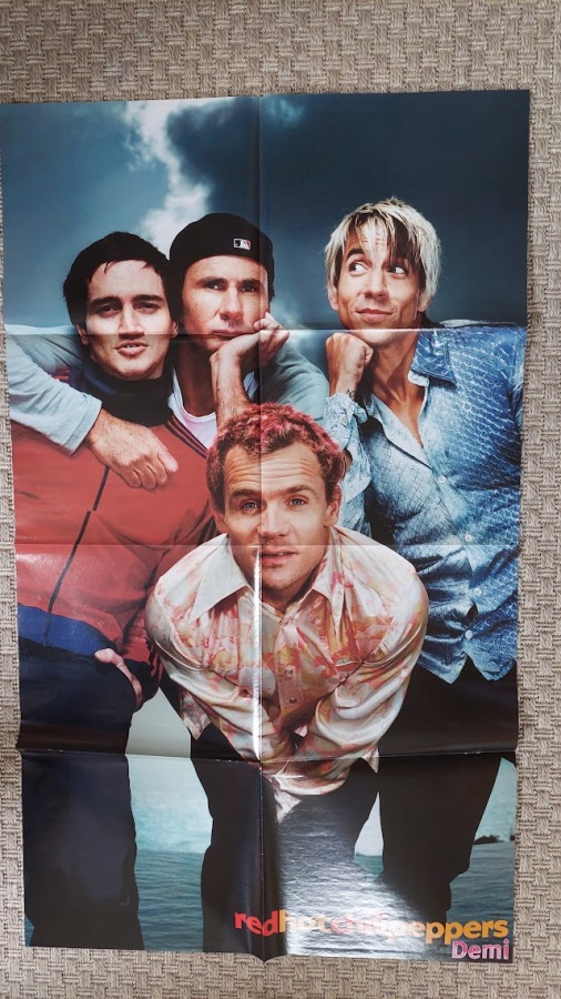 Demi-lehden 9/2002 juliste RHCP / Don Huonot - Orlando Bloom