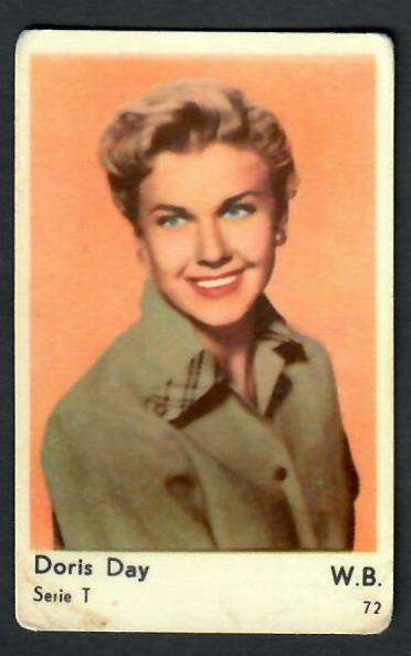 Keräilykuva - Doris Day Serie T 72 W.B.
