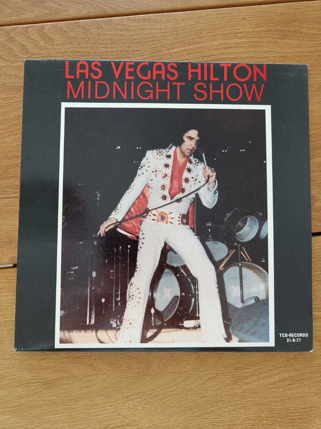 AUCTION - ELVIS LAS VEGAS HILTON MIDNIGHT SHOW LP