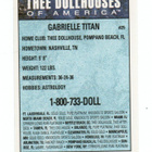 Thee Dollhouse n:o 25 GABRIELLE TITAN Keräilykuva - pikkukuva 2