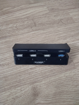 Playstation PS4 Slim 4 Port USB Hub