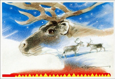Omppu Omenamäki, LAPIN POROT, käyttämätön