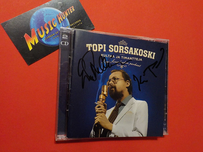 TOPI SORSAKOSKI - KULTAA JA TIMANTTEJA 2CD 2:LLA NIMMARILLA