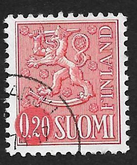 Yleismerkki 0,20mk 1963  (LAPE 557) O