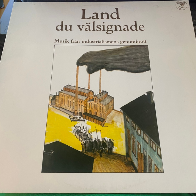 Land du välsignade - Ruotsi, kansanmusiikki LP