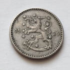 1 mk, circ, v . 1929 CuNi, päällelyönti - pikkukuva 3