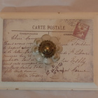 Pieni erikoinen naulakko maalaisromanttinen Carte Postale - pikkukuva 1
