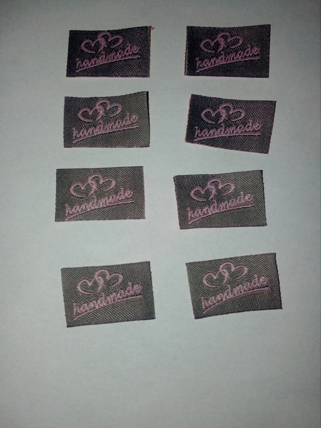 5 kpl Handmade kangasmerkki