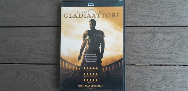 DVD: Gladiaattori (Russell Crowe 2000) *Egmont*
