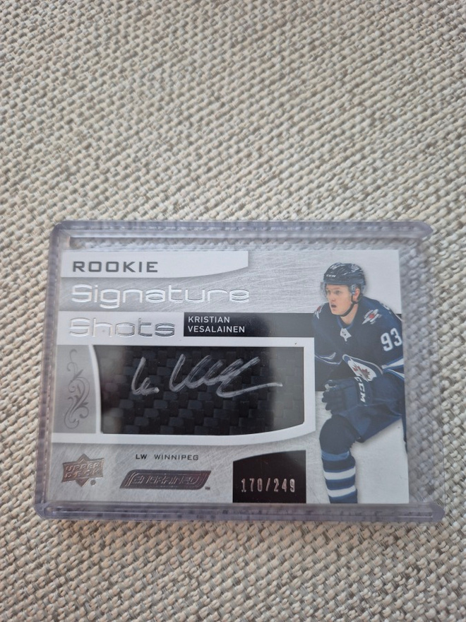 2018-19 UD Engrained - Kristian Vesalainen - Rookie /249