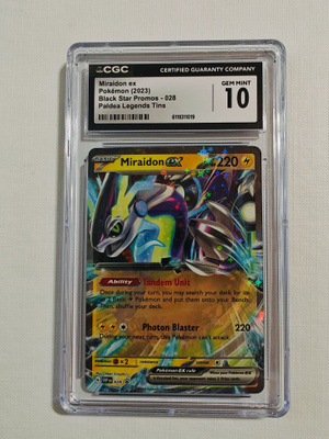 Miraidon ex - SVP028 - Black Star Promo CGC 10