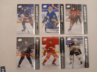 Upper Deck - Young guns kortteja x6kpl