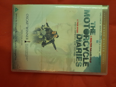 DVD Che Guevaran moottoripyörämatka "Moottoripyöräpäiväkirja