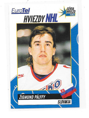 1998 Slovakia EuroTel #9 Ziggy Palffy  Slovakia