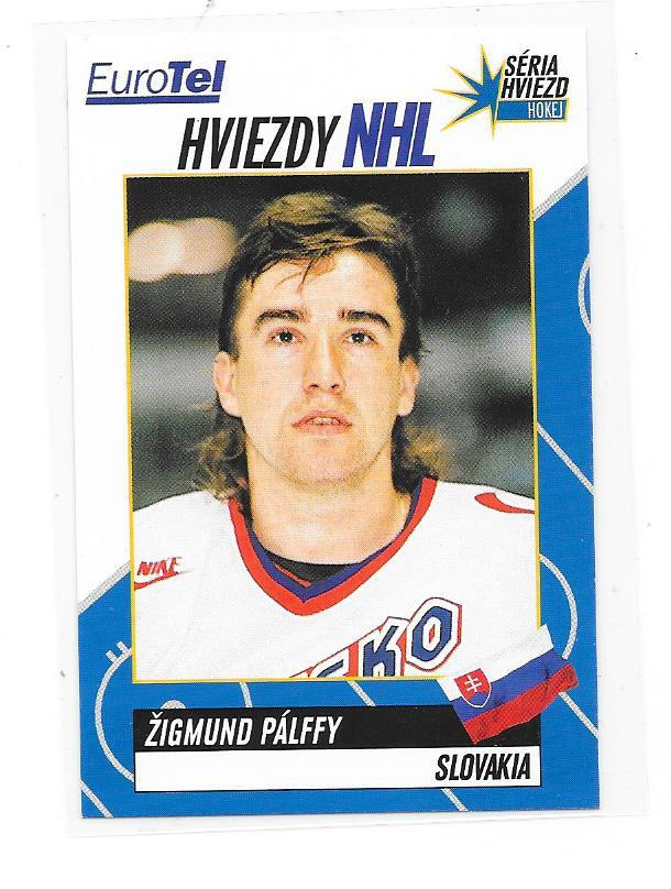 1998 Slovakia EuroTel #9 Ziggy Palffy  Slovakia