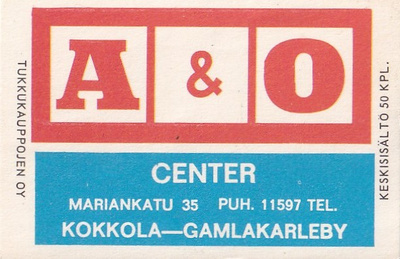 Kokkola CENTER  A&O,  b425