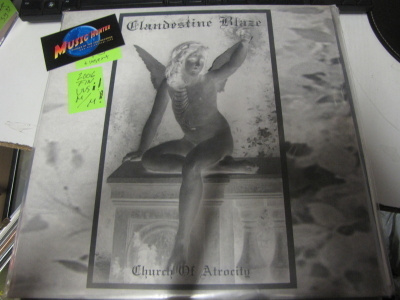 CLANDESTINE BLAZE - CHURCH OF ATROCITY LP '06 SUOMI M/M