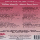 CD: Suomi sävelin - kuuluisia naislaulajia - pikkukuva 2