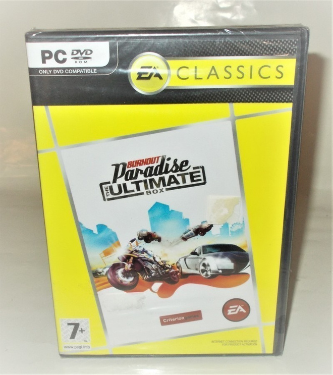 BURNOUT PARADISE ULTIMATE  (PC) UUSI