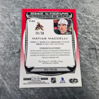 Matias Maccelli 2022-23 OPC Platinum Red Prism Auto /30 - pikkukuva 2