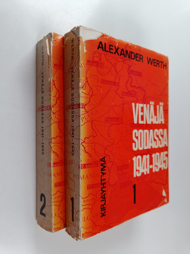 Alexander Werth : Venäjä sodassa 1941-1945 1-2