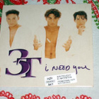 CD Single I Need You – 3T - pikkukuva 1